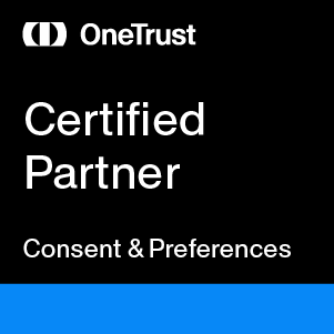 Badge reading OneTrust Certified: Consent & Preferences